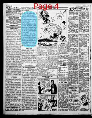 Page thumbnail for The Bismarck Tribune