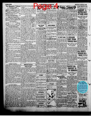 Page thumbnail for The Bismarck Tribune