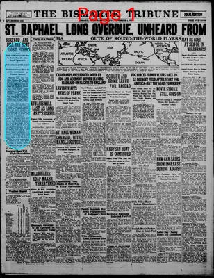 Page thumbnail for The Bismarck Tribune