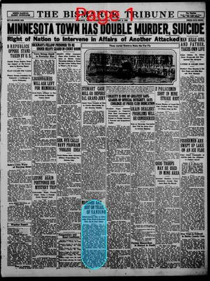 Page thumbnail for The Bismarck Tribune