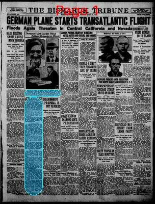 Page thumbnail for The Bismarck Tribune