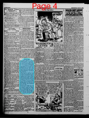 Page thumbnail for The Bismarck Tribune