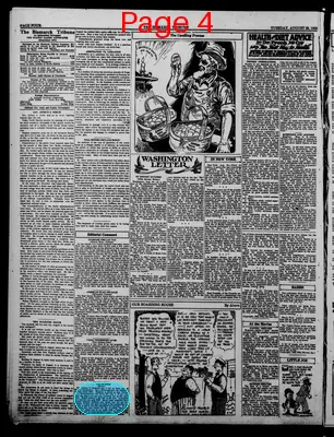 Page thumbnail for The Bismarck Tribune