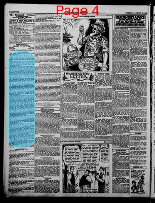 Page thumbnail for The Bismarck Tribune