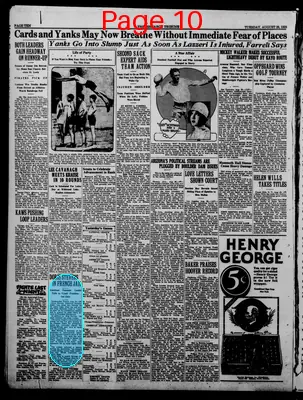 Page thumbnail for The Bismarck Tribune