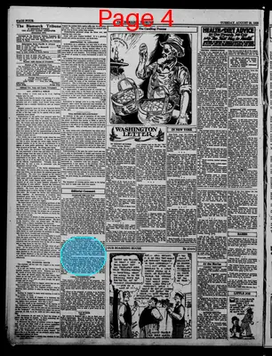 Page thumbnail for The Bismarck Tribune