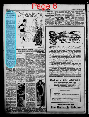 Page thumbnail for The Bismarck Tribune
