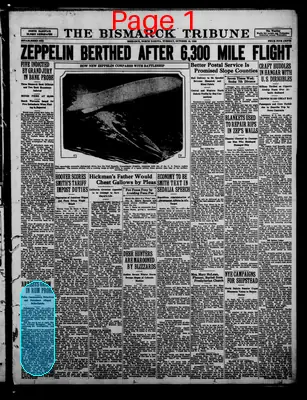 Page thumbnail for The Bismarck Tribune