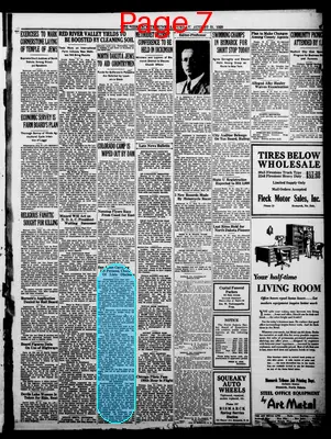 Page thumbnail for The Bismarck Tribune
