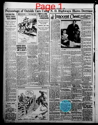 Page thumbnail for The Bismarck Tribune