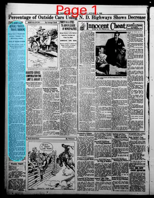 Page thumbnail for The Bismarck Tribune