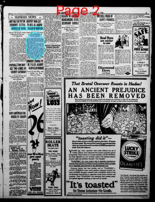 Page thumbnail for The Bismarck Tribune
