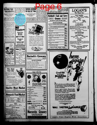 Page thumbnail for The Bismarck Tribune