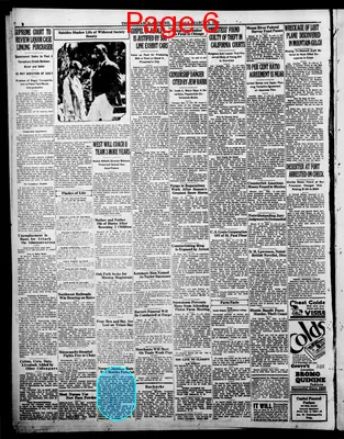 Page thumbnail for The Bismarck Tribune
