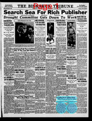 Page thumbnail for The Bismarck Tribune