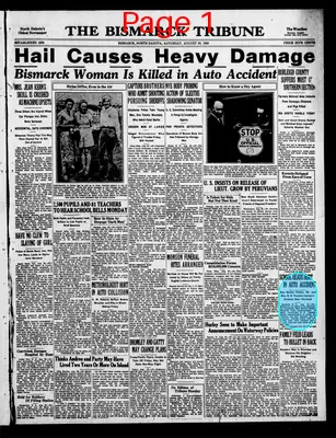 Page thumbnail for The Bismarck Tribune