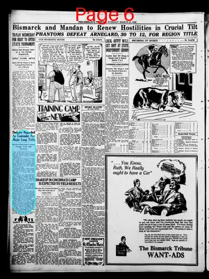 Page thumbnail for The Bismarck Tribune