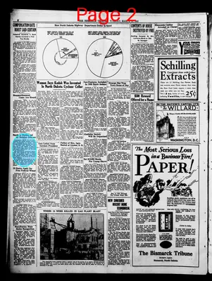 Page thumbnail for The Bismarck Tribune
