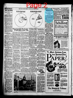 Page thumbnail for The Bismarck Tribune