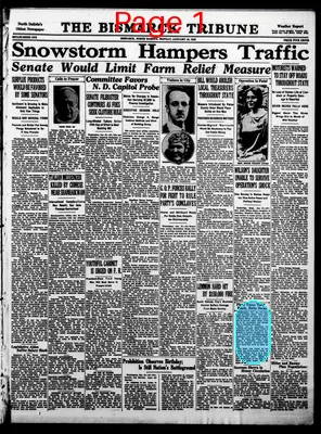 Page thumbnail for The Bismarck Tribune