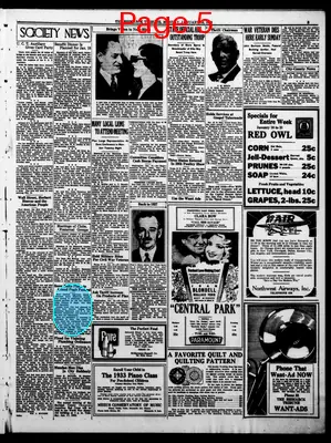 Page thumbnail for The Bismarck Tribune