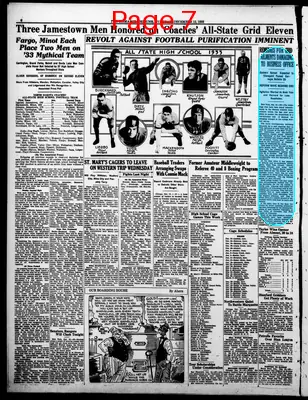 Page thumbnail for The Bismarck Tribune