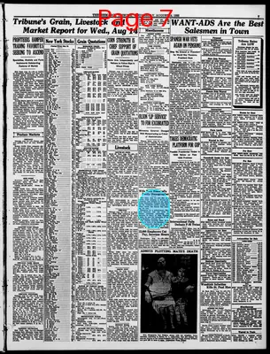 Page thumbnail for The Bismarck Tribune