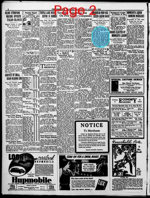Page thumbnail for The Bismarck Tribune