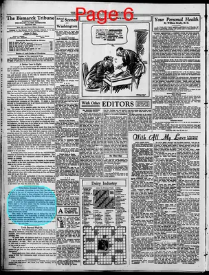 Page thumbnail for The Bismarck Tribune