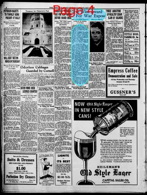 Page thumbnail for The Bismarck Tribune