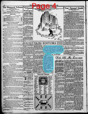 Page thumbnail for The Bismarck Tribune