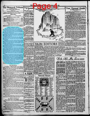 Page thumbnail for The Bismarck Tribune