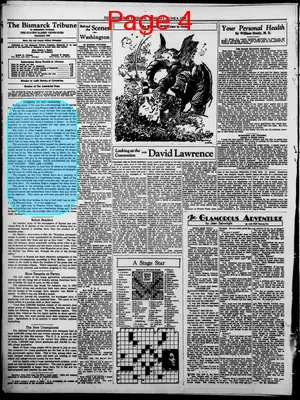 Page thumbnail for The Bismarck Tribune