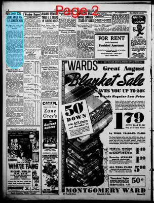 Page thumbnail for The Bismarck Tribune