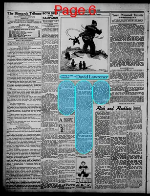 Page thumbnail for The Bismarck Tribune