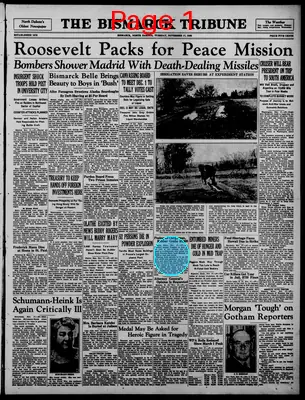 Page thumbnail for The Bismarck Tribune