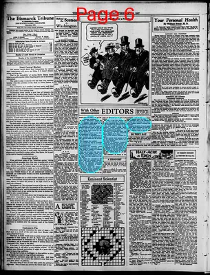 Page thumbnail for The Bismarck Tribune