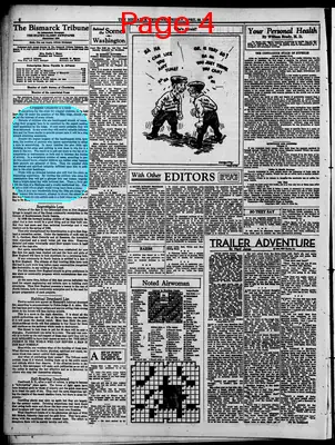 Page thumbnail for The Bismarck Tribune