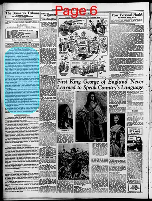 Page thumbnail for The Bismarck Tribune
