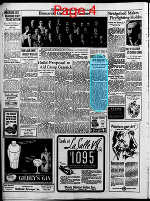 Page thumbnail for The Bismarck Tribune