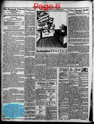 Page thumbnail for The Bismarck Tribune
