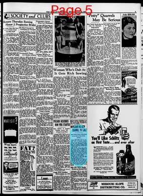 Page thumbnail for The Bismarck Tribune