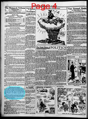 Page thumbnail for The Bismarck Tribune