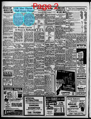 Page thumbnail for The Bismarck Tribune
