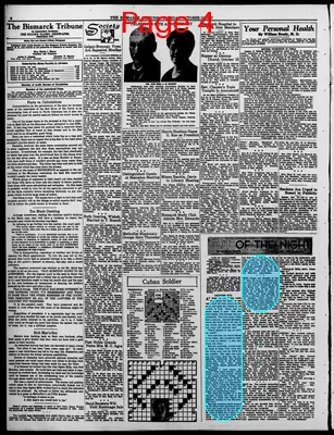 Page thumbnail for The Bismarck Tribune