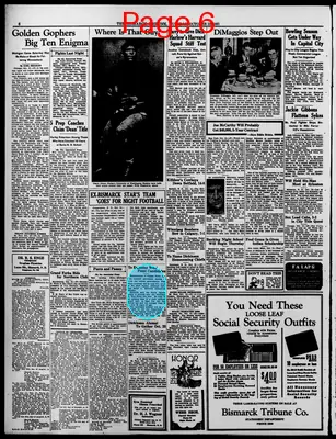 Page thumbnail for The Bismarck Tribune