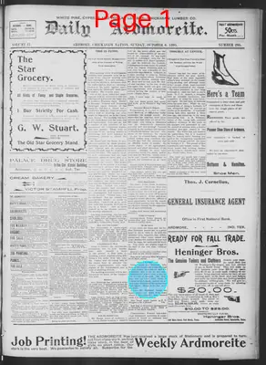 Page thumbnail for The Daily Ardmoreite