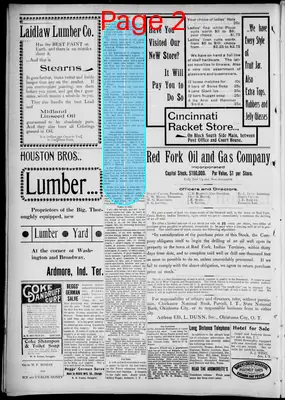 Page thumbnail for The Daily Ardmoreite