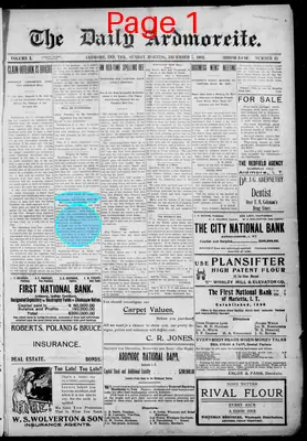 Page thumbnail for The Daily Ardmoreite