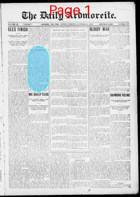 Page thumbnail for The Daily Ardmoreite
